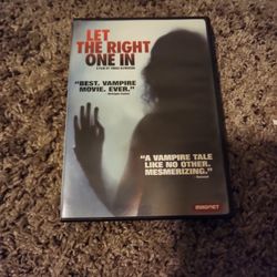 Let The Right One In Dvd