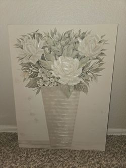 Hobby Lobby Floral Canvas Picture