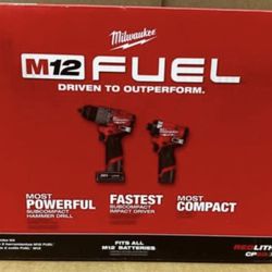 Milwaukee M12 Fuel Combo Kit