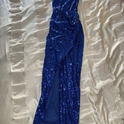 Blue Prom Dress