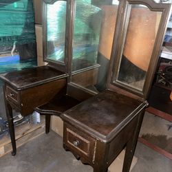 Antique Oak Desk