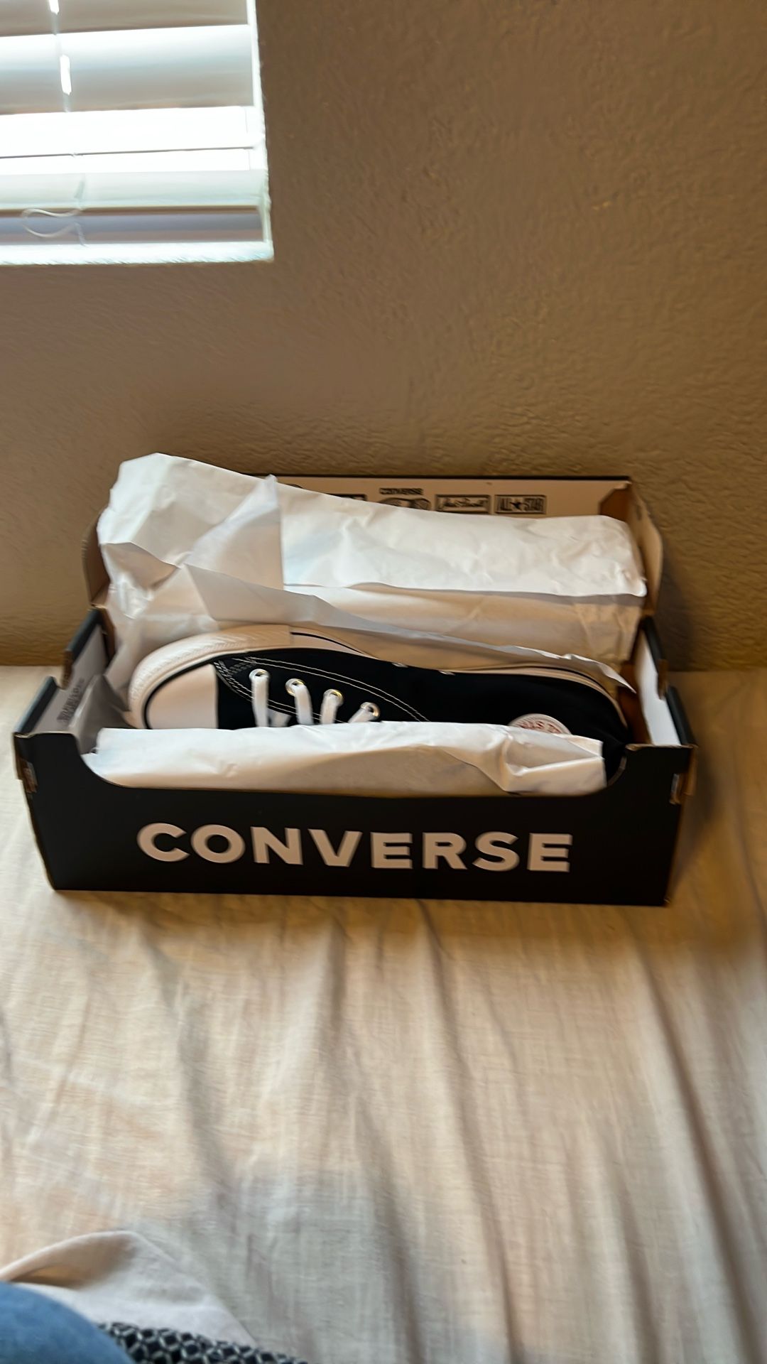 11.5 Black Converse High Tops