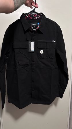 Cookies Utilitarian LS Woven Shirt Black Size L