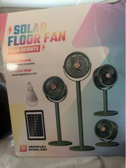 Solar fan