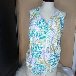 Floral Maternity Bathing Suit