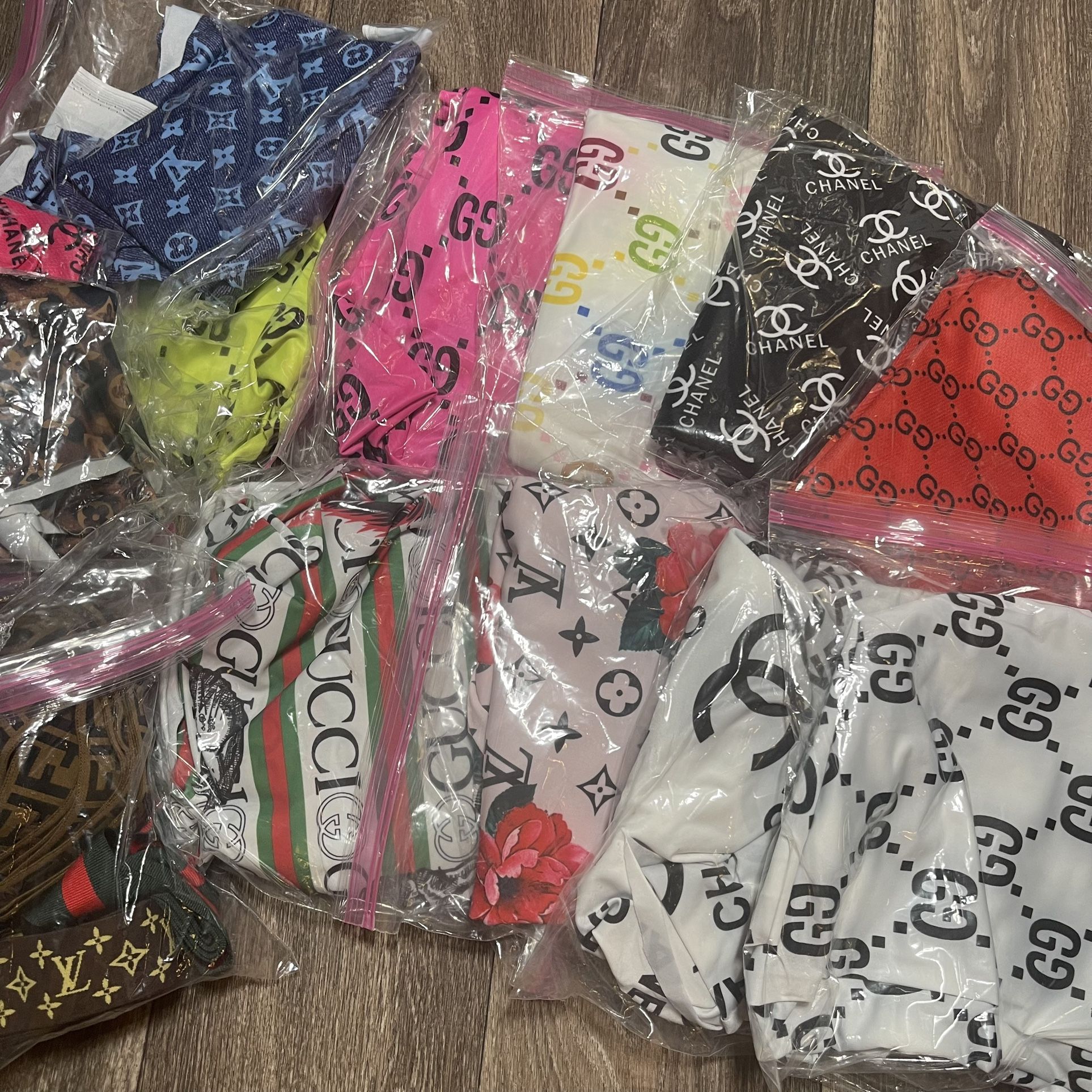 HUGE lot of Fabric Bundle of Fabric and trims