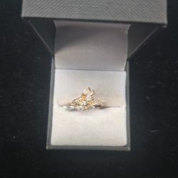Diamond Cluster Ring