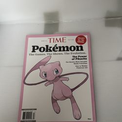 Pokemon Time Magazines (mew And Gengar Covers)