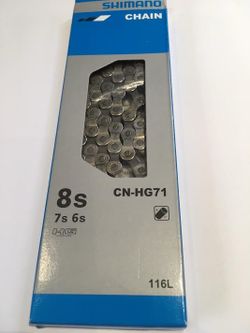 40%offNew Shimano hg71 7/8spd bike chain