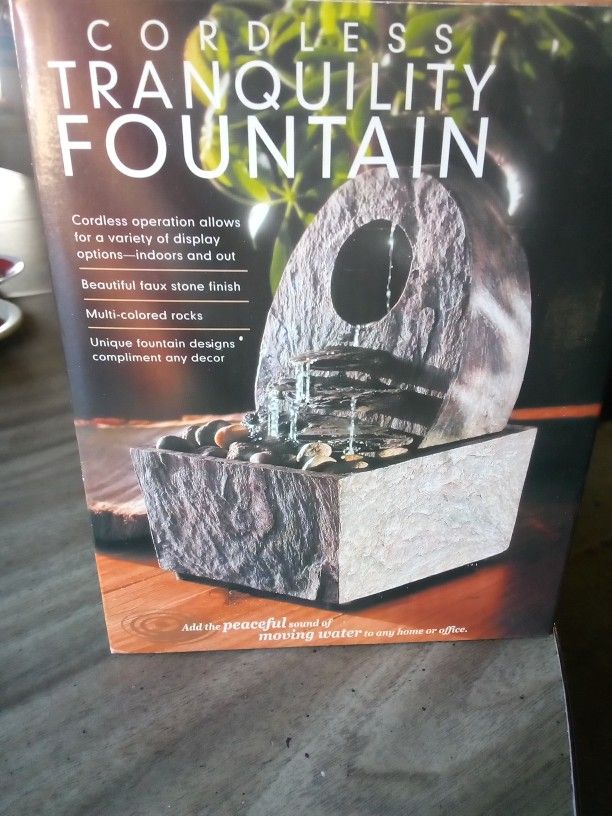 Cordless Tranquility Fountain
