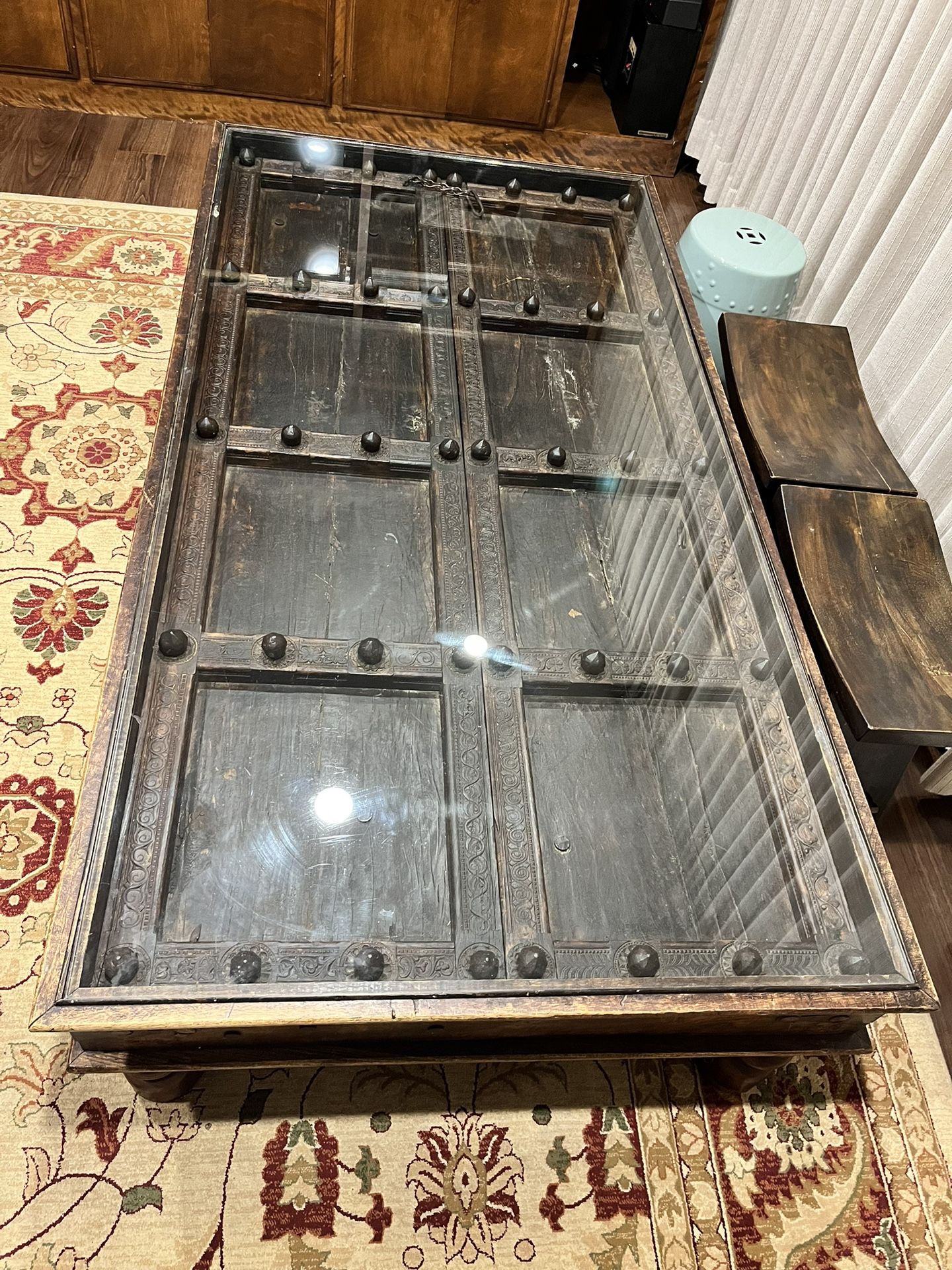 Antique Door Coffee Table