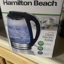 Glass electric kettle