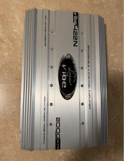 Amp Car Amplifier Lanzar VIBE Class A/B 4channel Amplifier 2000watts Max peak power