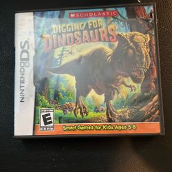 Digging For Dinosaurs NintendoDS