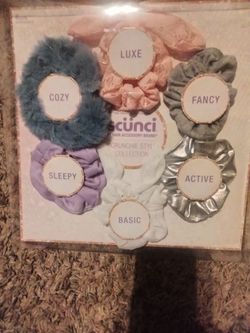Scunci 6pk Scrunchies