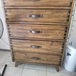 Dresser. Made Of Poplar. 