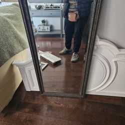 Antique Beveled Mirror 