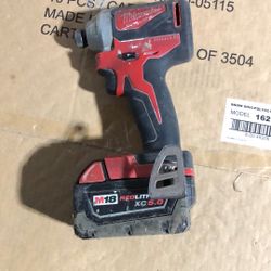 Milwaukee Impact Driver Brushless with Battery 