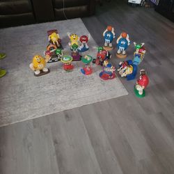 M&Ms Dispenser  Toy Collection 