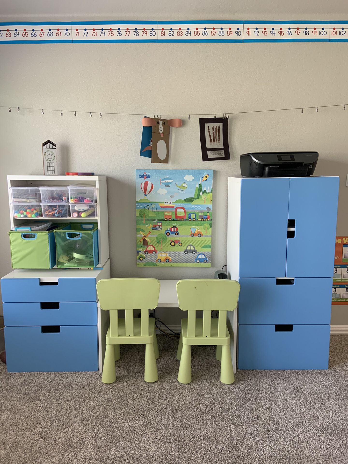 Home school classroom furniture and items