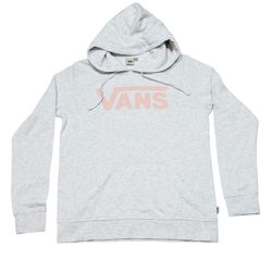 Vans Off The Wall Classic Hoodie Pullover Women Small Gray Sweater Sweatshirt