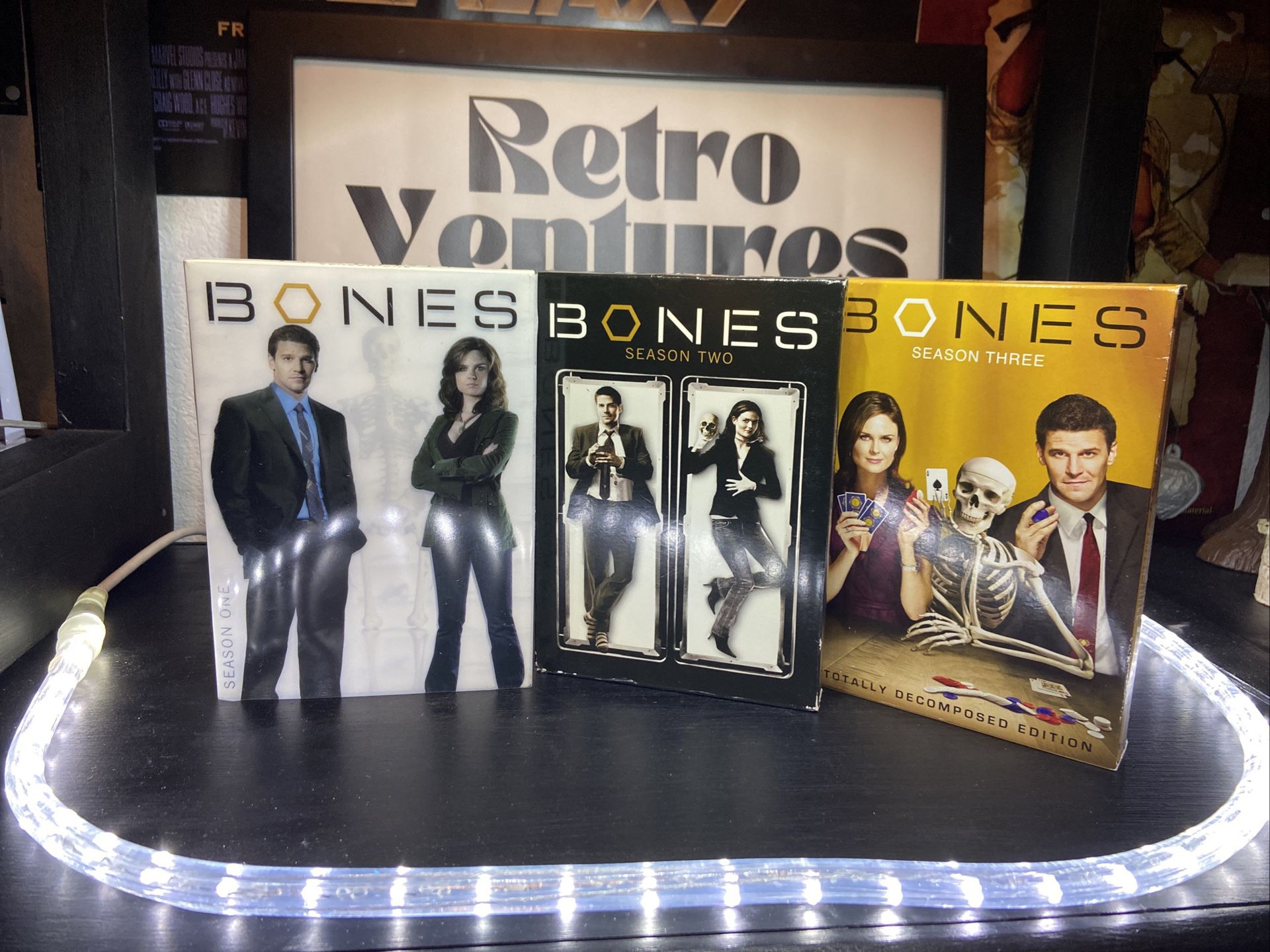 Bones: The Complete First Season DVD Seasons 1 2 3 Complete Excellent Condition