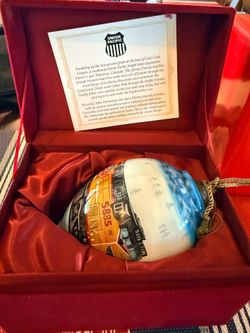 Union Pacific Christmas ornament. Brand new
