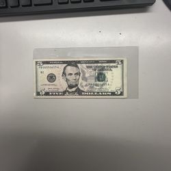 🔥🔥$5.00 Bill Repeater/ Trinary Note Series 2017A🔥🔥