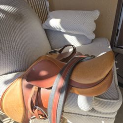 Horse Saddle And Iron 