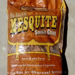 BBQ Mesquite Chips Bag Palm Springs 🌴 