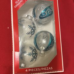 Vintage Tradition Glass Ornaments Balls