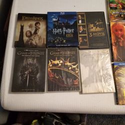 Collection Of Blu Rays, Whole Seasons