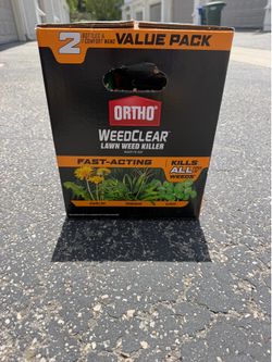 Ortho WeedClear Lawn Weed Killer 2-pack value bundle