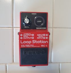 Boss RC-1 Loop Station Pedal