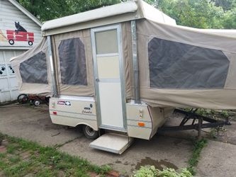 1987 coleman pop up camper online