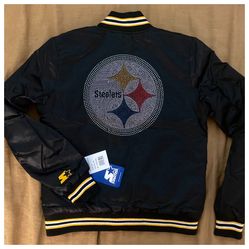 Steelers Jacket Women’s RARE authentic Starter Jacket