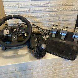 Logitech G920 Racing Wheel Set Up