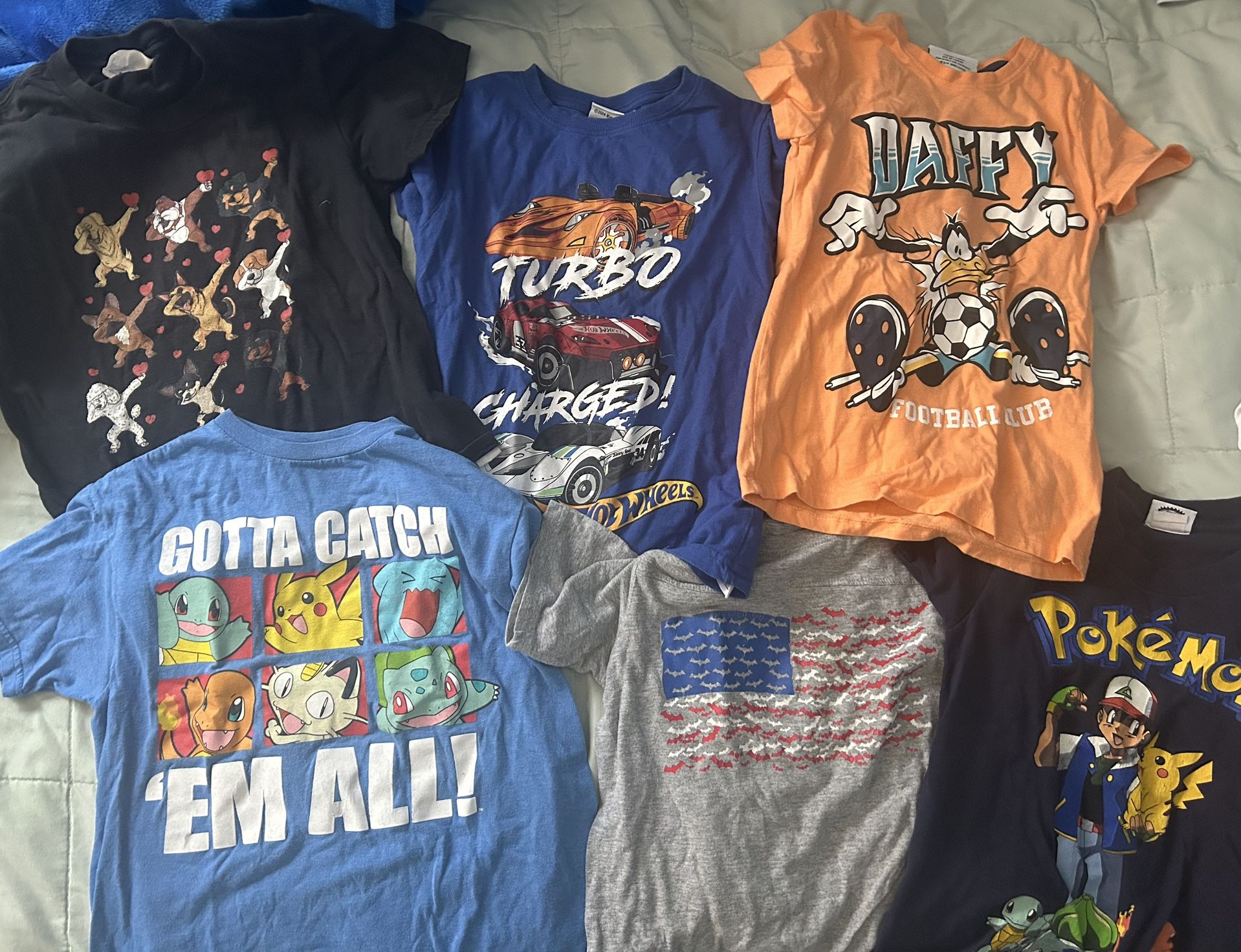 Boy Sommer Clothes Size 7 & 7/8