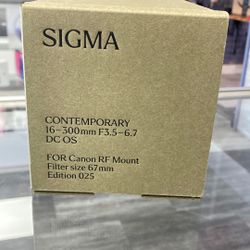 Sigma 16-300mm Lens For Canon RF 