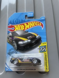 Hotwheels Custom 01 Acura Integra Gsr