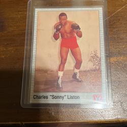 Sonny Liston Card