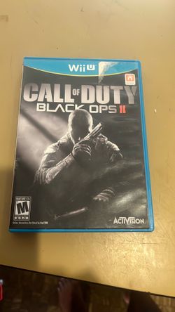 Wii U call of duty game