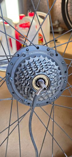 Ebike motor wheel