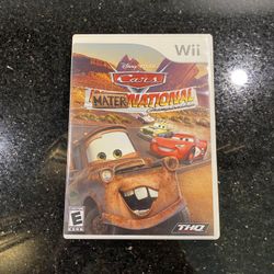 Nintendo Wii Disney Cars Mater National Championship