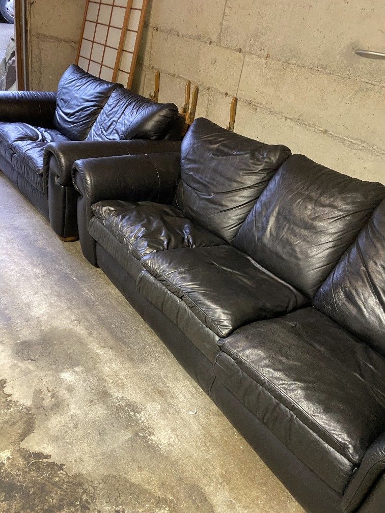 Leather Sofa