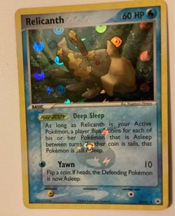 Relicanth Rare Reverse Holo Pokémon Hidden Legends 24/101