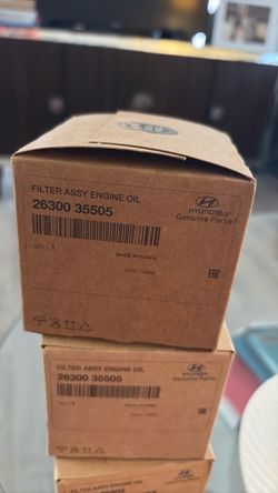 KIA – HYUNDAI OEM oil filters, 3