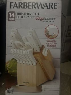 14 Piece Triple Riveted Cutlery Set