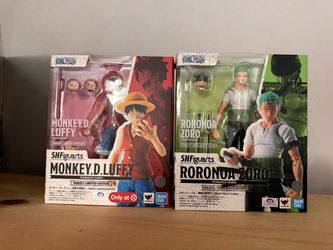 Bandai One Piece Luffy & Zoro Figuarts