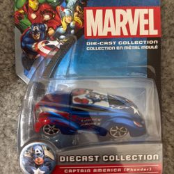 Marvel Heroes Captain America Car